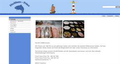 Desktop Screenshot of fischhaus-prinz.de